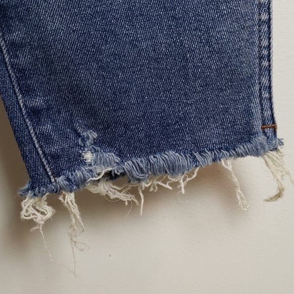 Madewell 10" High Rise Button Fly Skinny Raw Hem Women's Jeans Sz 22/24 - Picture 6 of 7